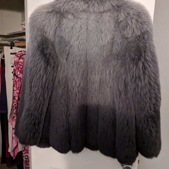 silver fox jacket - Picture 2 of 2